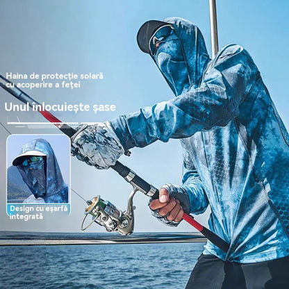 🔥✨🎏【M-5XL】Haine de pescuit pentru bărbați, respirabile și cu protecție solară