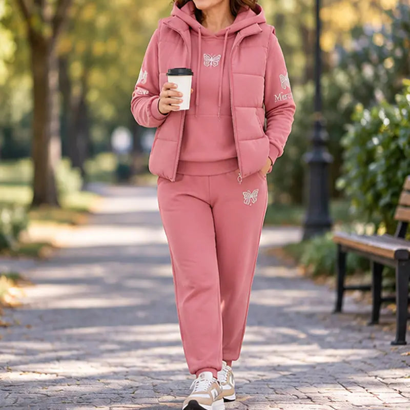 【M-4XL】💟💞Novi trodijelni casual set iz 2026. (prsluk + top + hlače)