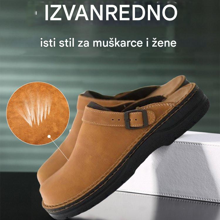 🥇🔥✨[39-48] 😎Papuci din piele cu talpa moale 