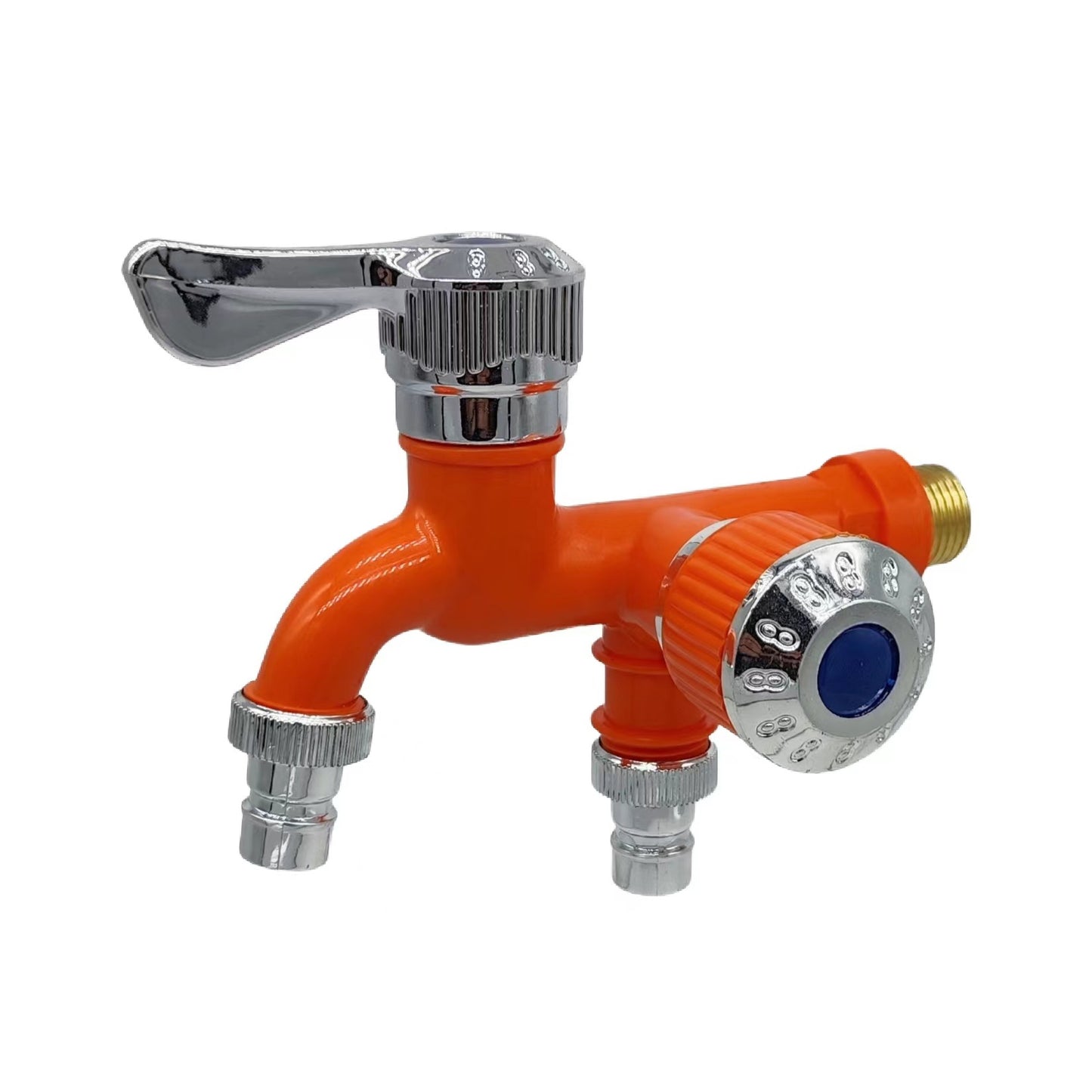💥【Cumpărați 1obțineți 1 gratuit】💦Robinet de exterior antigel cu control dublu【Cumpărați 2 bucăți, minim 64 lei bucata】