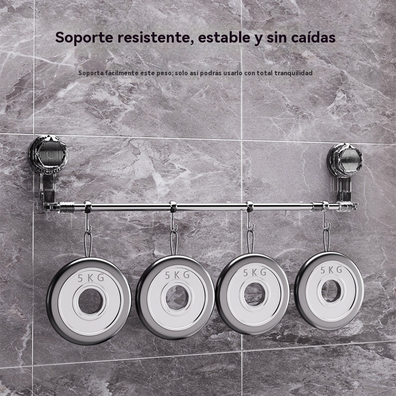 🚿✨【Kupi jedan i drugi dobiješ besplatno】Rotirajuća držač za ručnike s usisnom čašom, bez potrebe za bušenjem.