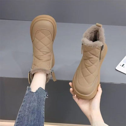 ✨👢【35-41】🔥⛄Jesień i zima, ciepłe, modne, antypoślizgowe, krótkie buty, nowy styl