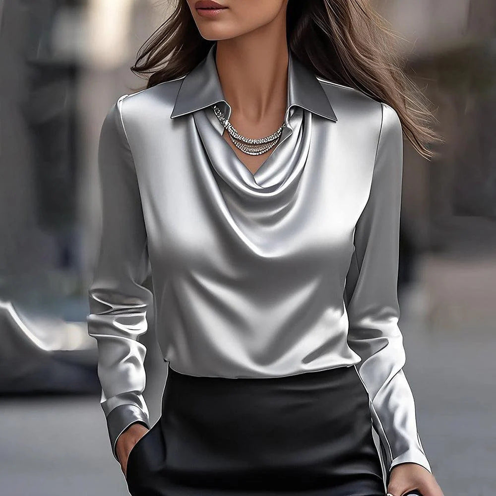 🔥🍁【Jesienna nowość】【S-3XL】🌷Nowa prosta i elegancka koszula damska