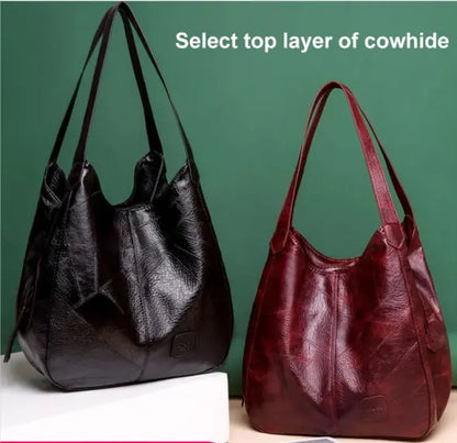 👜Bolso Tote de Cuero Suave Mujer 🔥