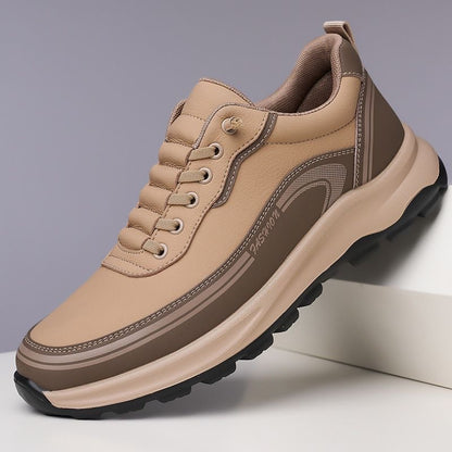 👟💥[39-45] 2025 Pantofi sport din piele rezistentă la apă și murdărie, cu talpă moale pentru confort maxim