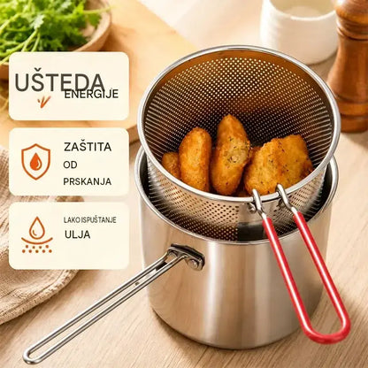 🔥 ZADNJI DAN! -50% | Višenamjenska friteza 304 | Jednostavno, brzo i bezbrižno kuhanje 🍳