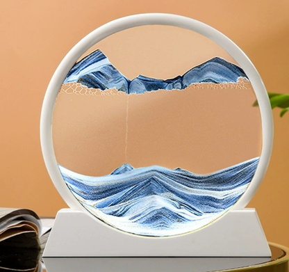 🌄🌄3D ukrasi od živog pijeska za uređenje doma u obliku drevnih planina i rijeka