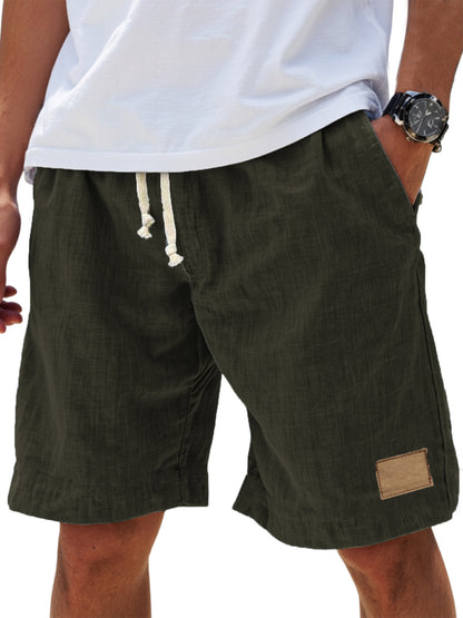 ⏳🔥【Zadnji dan s 50% popusta】👖 【S-5XL】【55-110 kg】Muške ležerne kratke hlače s efektom lana i vezicom za 2026. godinu (veće veličine).