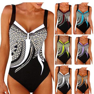 🩱🏊‍♀️2026 novi retro print novi jednodijelni kupaći kostim s retro printom