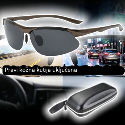 💥🕶️ Polarizirane fotokromatske naočale za vožnju danju i noću 🚗