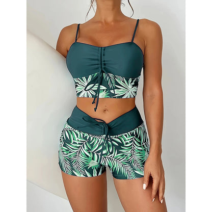 🏊‍👙🌴 Elegantni kupaći kostim za veće veličine s printom