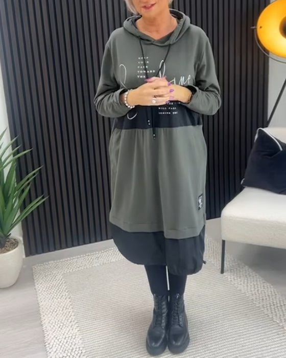 🥰【S-5XL】 👗Nova moderna haljina s uzorkom u velikim veličinama za jesen/zimu 2026.