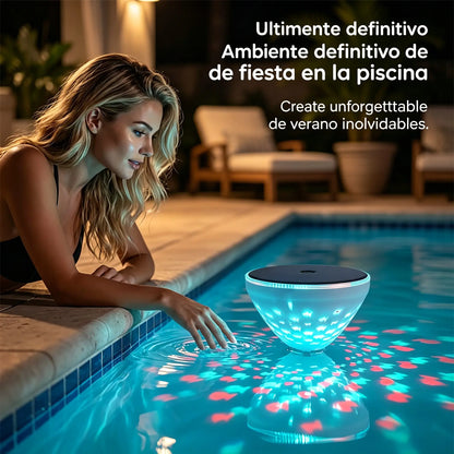 ☀️🐠 Plutajuća solarna svjetiljka za bazen s projekcijom ribica💡💦