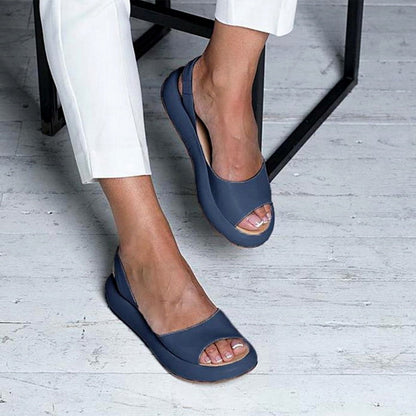 🔥【35-43】 Sandale ortopedice confortabile pentru femei pe platformă-