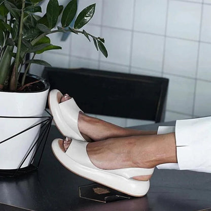 🔥【35-43】 Sandale ortopedice confortabile pentru femei pe platformă-