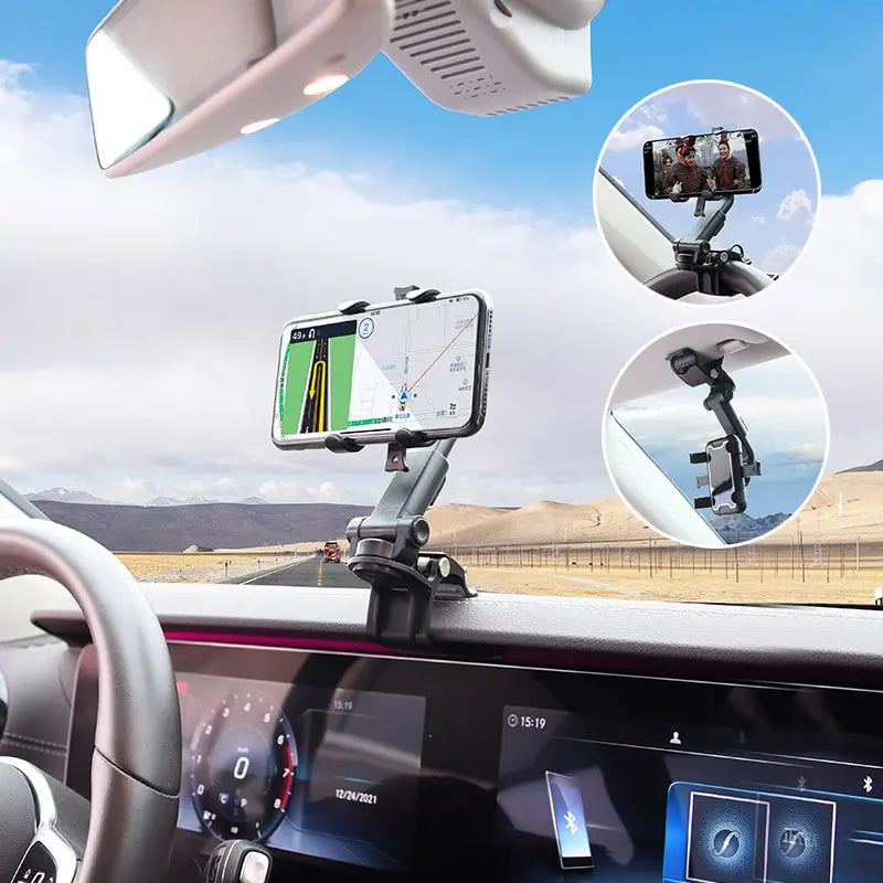 🚗【Kúpte 1 a získajte 1 zadarmo】🚗Držiak na telefón do auta otočný o 360°