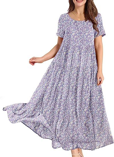 🔥🔥【Oferta pe timp limitat】2025 noua rochie imprimata moale si confortabila de vara