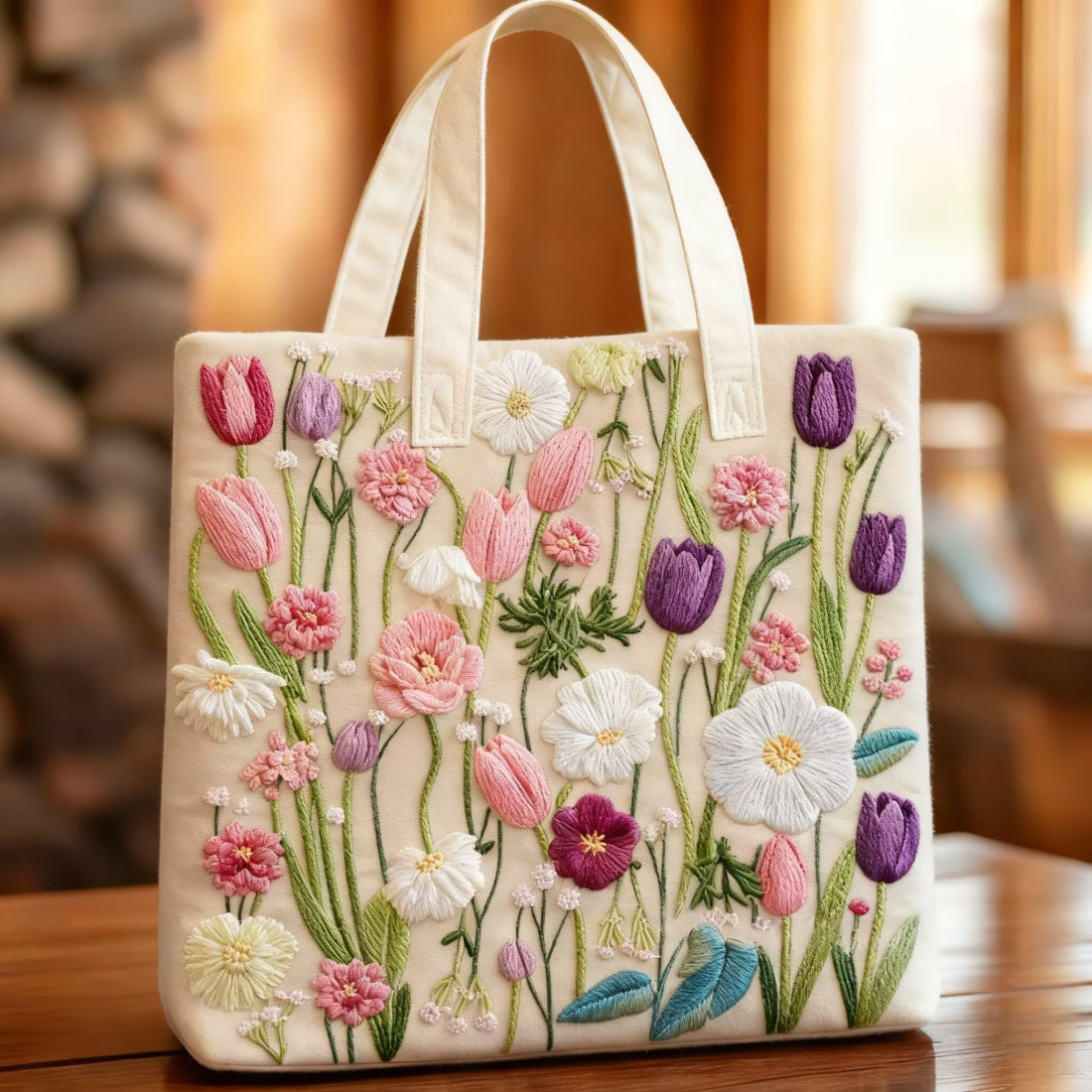 🎁【11 različitih stilova uzoraka】🌸Prekrasno izvezene torbe