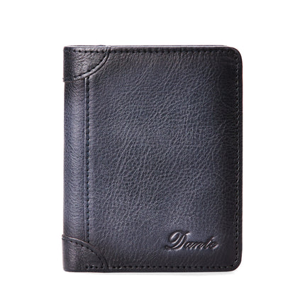 Novi muški protuprovalni novčanik od prave kože