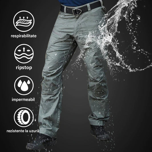 🚵‍♀️👖【50% Reducere🔥】【S-5XL】😍 Pantaloni outdoor pentru bărbați de mari dimensiuni, uscare rapidă, pantaloni tactici durabili cu multiple buzunare