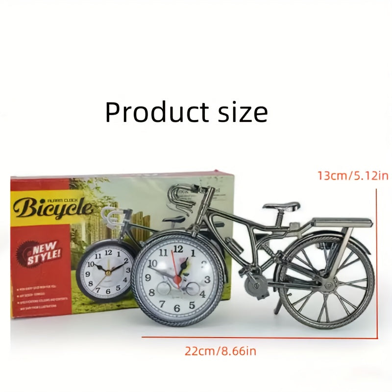 🚲🕒Retro budilica za bicikl (baterija nije uključena) - vintage ukrasni komad za bicikl.