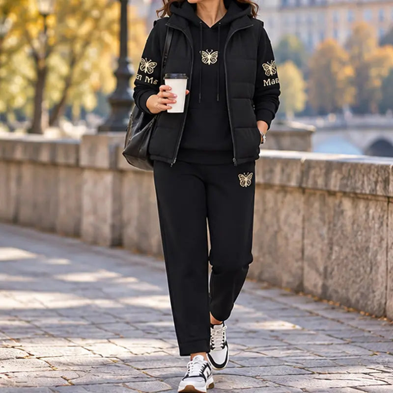 【M-4XL】💟💞Nová trojdielna súprava 2026 (tielko + top + nohavice)