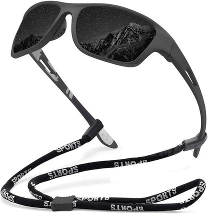 🕶Europejskie i amerykańskie okulary przeciwsłoneczne sportowe, ⚡prawdziwe kolory, ⚡wyraźna widoczność. Spolaryzowane światło noktowizyjne można stosować podczas jazdy na rowerze, wędkowania, podróży i aktywności na świeżym powietrzu