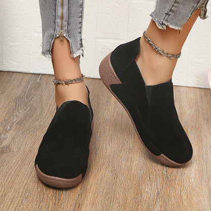 💟🔥【50% de descuento】Elegancia y comodidad en un solo zapato: ¡zapatos de plataforma de cuero para mujer para uso diario