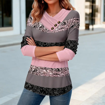 ✨【S-5XL】 Nova moderna jesenska majica s V-izrezom 2026.