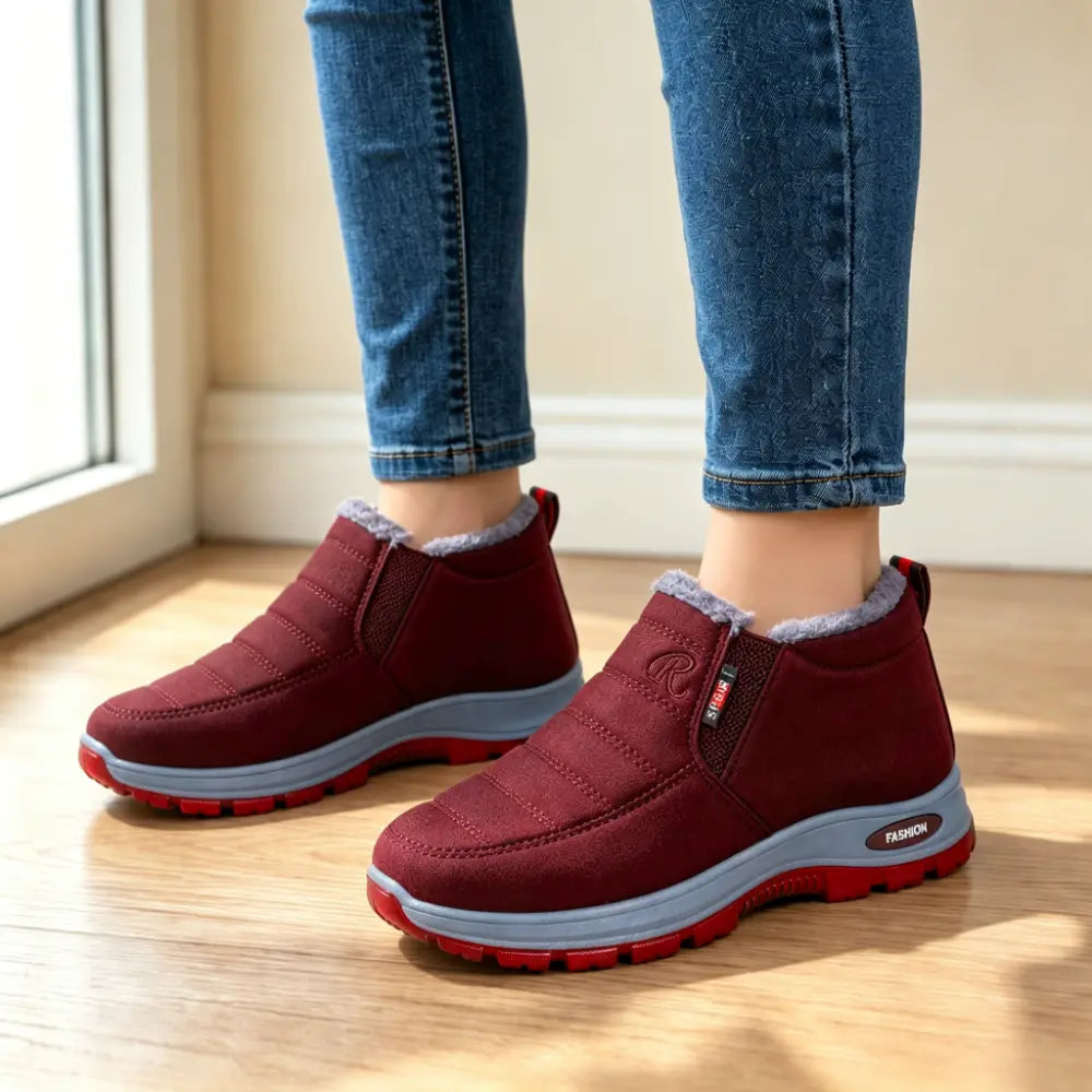 【Rozmiary 35–48】Unisexowe zimowe buty wyściełane polarem