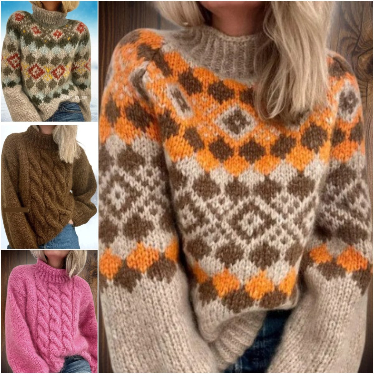 ⏳Ograniczona czasowo zniżka 50%⏰Golf damski z nadrukiem