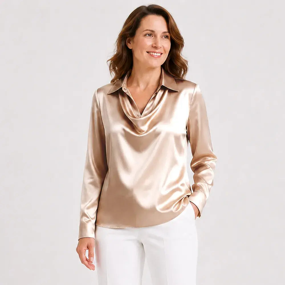 【50% taniej przez ograniczony czas】【S–3XL】【40–100 kg】Elegancka damska koszula z kołnierzykiem i nadrukiem