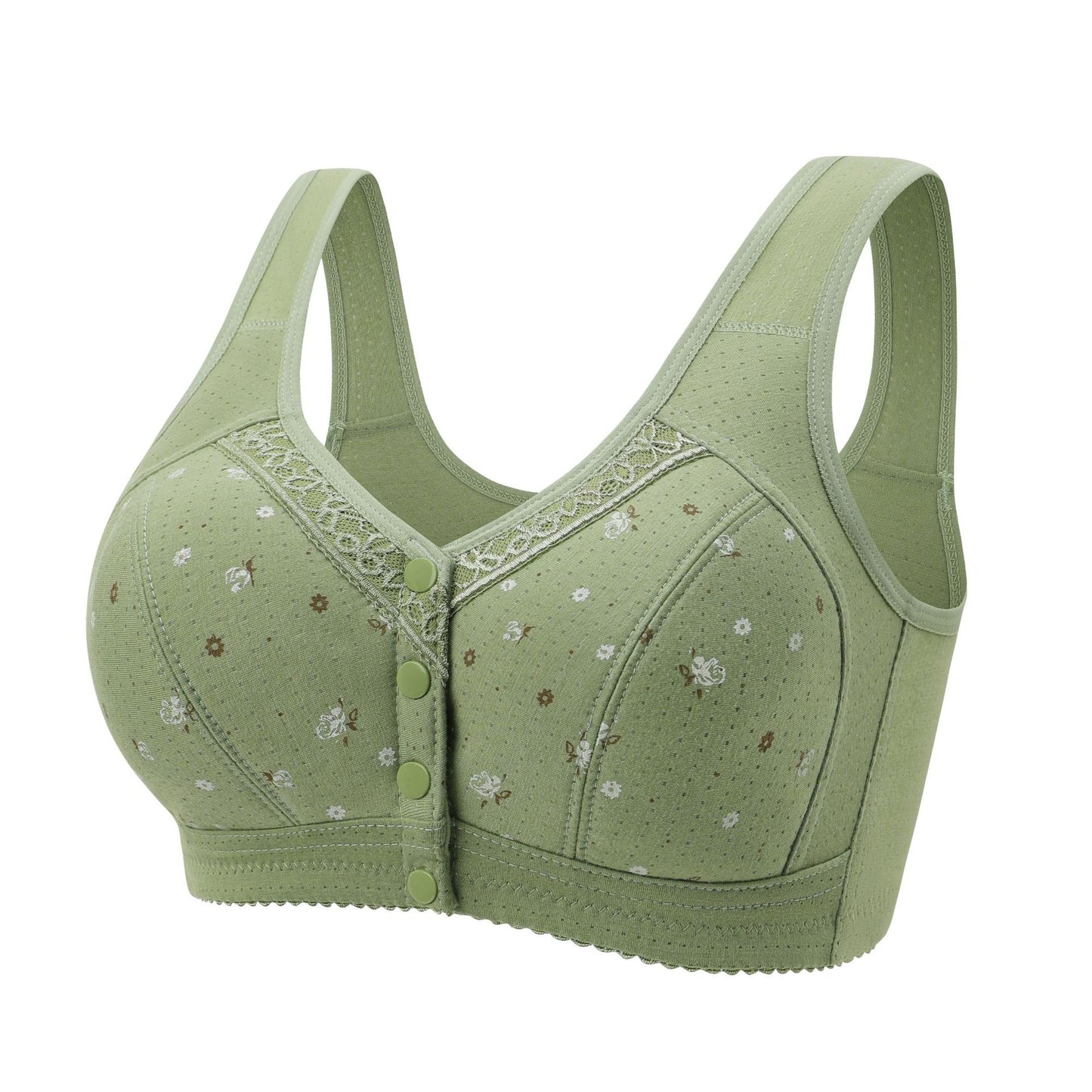 💕【Kupite 1, dobit ćete 1 besplatno】👙[45-100kg]Novi i poboljšani udobni čipkasti grudnjak veće veličine (reducere de 49%)