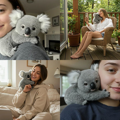 🐨 Kratka plišasta igrača Koala – Čustveno zdravljenje na zahtevo