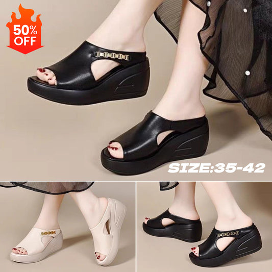 💥👡【35-42】Moderne sandale s platformom od prave kože