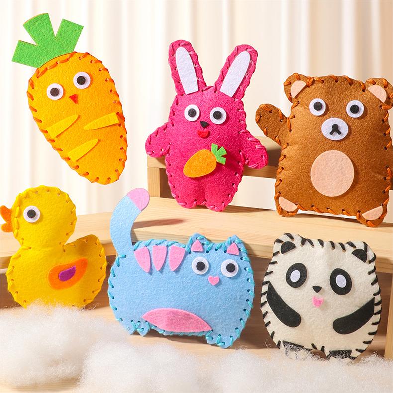 🧵Zanimljiv DIY set za ručno šivanje za djecu