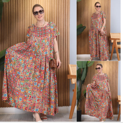 【S-5XL】👗Nova ljetna elegantna haljina od cvjetnog tila
