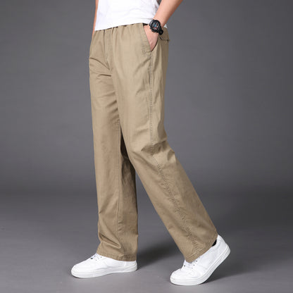💥👖😍【50% popusta🔥】【S-6XL】 Ljetne muške hlače u velikim veličinama, šire i opuštene, s elastičnom trakom u struku