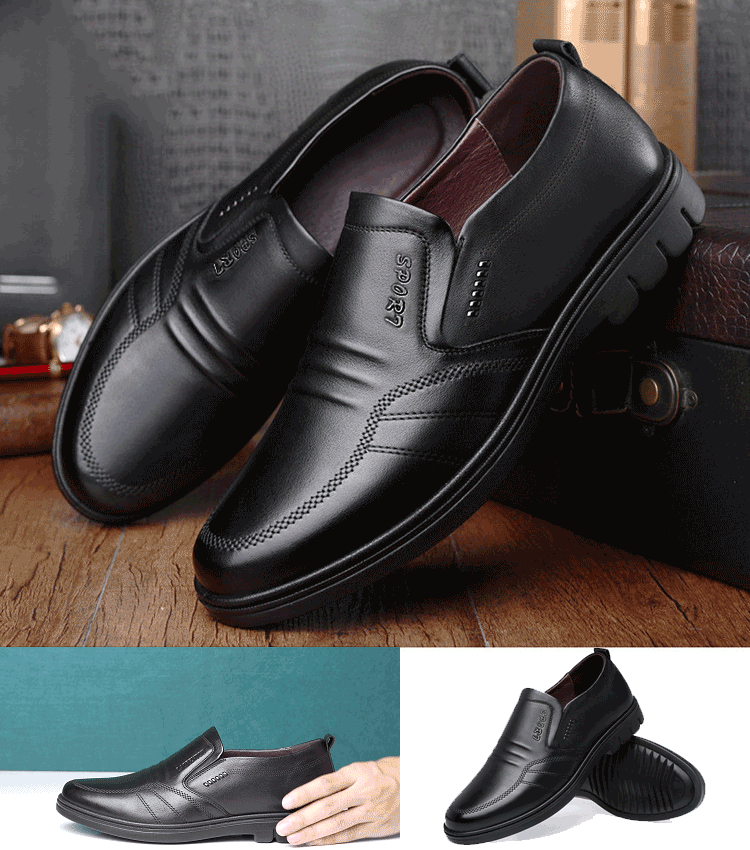 👞【39-44】Moški čevlji za prosti čas z mehkim podplatom za poslovne namene.