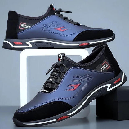 ⛳👞Pantofi de afaceri din piele respirabil pentru bărbați ✅ anti-miros ✅ talpă din piele moale ✅ stilați și versatili 