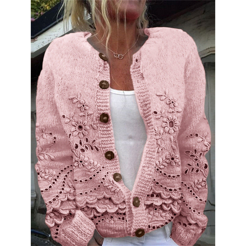🌸🌸【50% popust】【S-5XL】Ženski kardigan z digitalnim potiskom v retro slogu