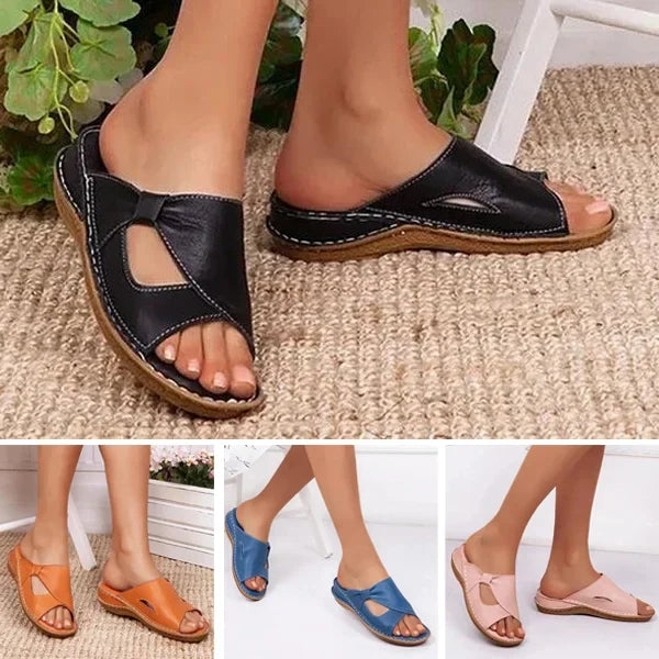 ✨👡【Posebno ljeto】🔥🌈【35-43】Nove ljetne modne udobne ženske kožne sandale, papuče za dom i vanjsku upotrebu