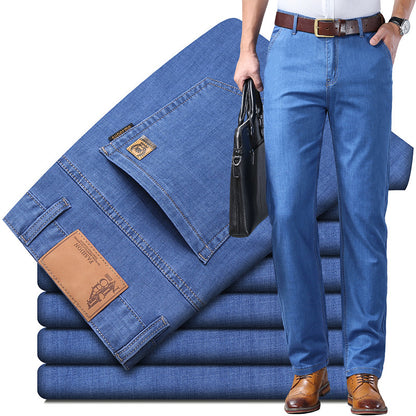 🔥🔥 【60-110KG】👖👖 Blugi pentru bărbați, simpli, casual, versatili, de mărime mare