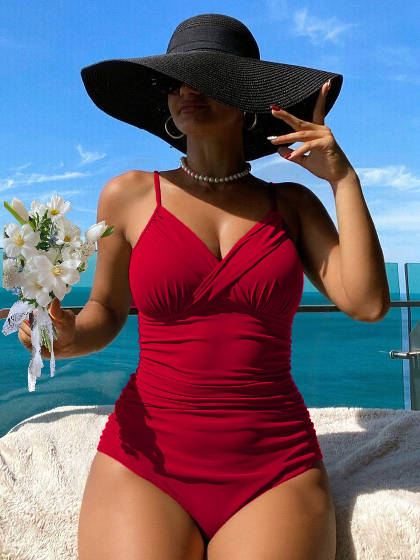 🩱👙【S-2XL】Elegantni jednodijelni kupaći kostim, uskog kroja i prozračan