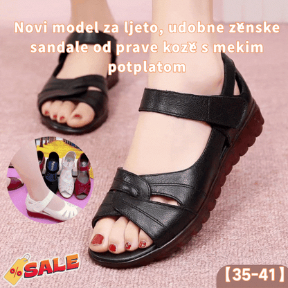 【35-41】Novi model za ljeto, udobne ženske sandale od prave kože s mekim potplatom