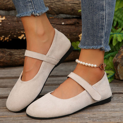 【36-40】Nove ženske retro ravne casual cipele s okruglim vrhom✅Plaćanje pouzećem