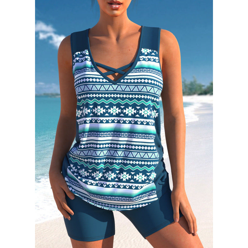👙【S-5XL】Dvodijelni sportski kupaći kostim za žene