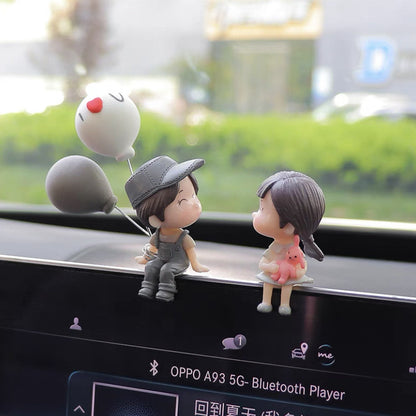 【Cumpără 1, primești 1 gratis】 Decorațiuni interioare auto pentru cupluri, ornamente auto, decorațiuni pentru biroul casei❤️❤️❤️
