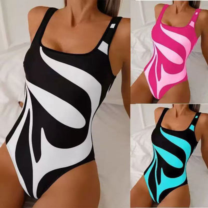 🥰【Novi dolasci 50% popusta na ograničeno vrijeme】🔥【Veličine S~6XL】Novi ljetni kupaći kostim slim kroja s printom