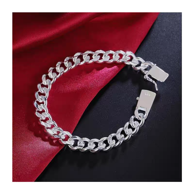 ✨✨[Compra uno, llévate otro gratis] 🎁Pulsera de metal para hombre moderna y personalizada.